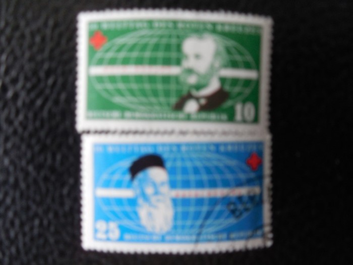 DDR-ZIUA MONDIALA A CRUCII ROSII-SERIE COMPLETA-NESTAMPILATE CU SARNIERA