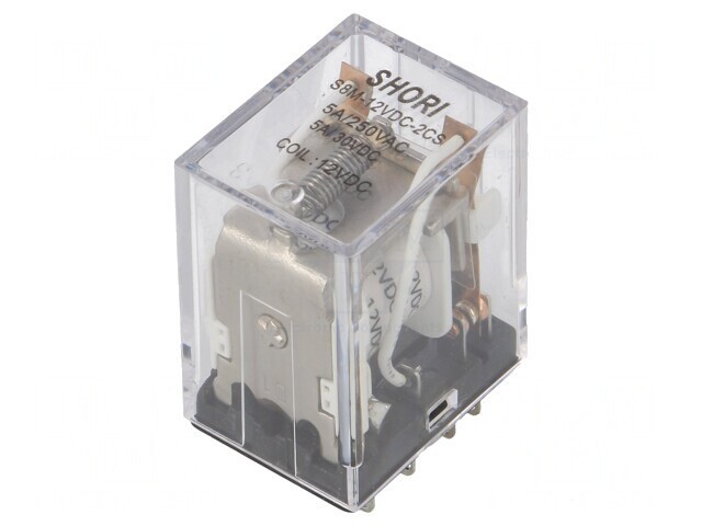 Releu Electromagnetic DPDT 12V DC 5A