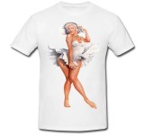 Cumpara ieftin Tricou &quot; Marilyn Monroe - fond d &Eacute;cran &quot;