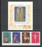 Ungaria.1977 Ziua marcii postale-Obiecte de arta SU.467, Nestampilat