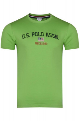 Tricou barbati U.S. Polo Assn. Nick Verde foto