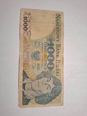 1000 zloti 1982 foto