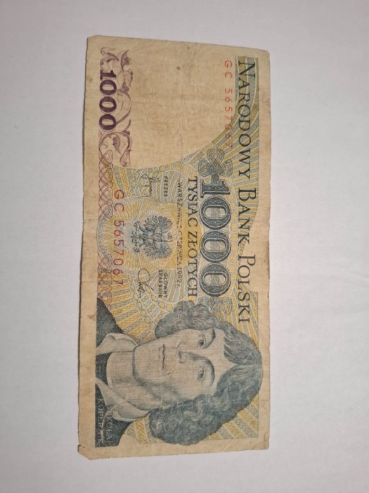 1000 zloti 1982
