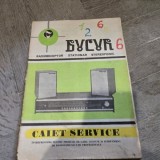 Caiet Service radioreceptor stationar stereo Bucur