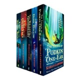Cumpara ieftin Longburrow Book Series 5 Books Collection Set par Kieran Larwood (La L&eacute;gende de Podkin One-Ear, Le Cadeau de Dark Hollow, Les B&ecirc;tes de Grimheart, Uki
