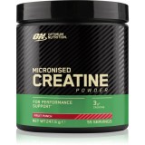 Optimum Nutrition Micronised Creatine Powder favorizează performanțele sportive aroma Fruit Punch 247.5 g