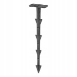 Cui fixare folie straturi, pentru gradina si sera, lungime 15 cm, negru, ProCart