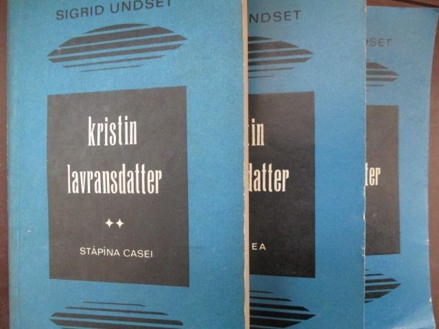 Kristin Lavransdatter - Sigrid Undset 3vol