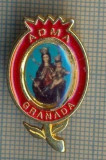 Y 118 INSIGNA -RELIGIOASA - ADMA GRANADA -SPANIA - PENTRU COLECTIONARI