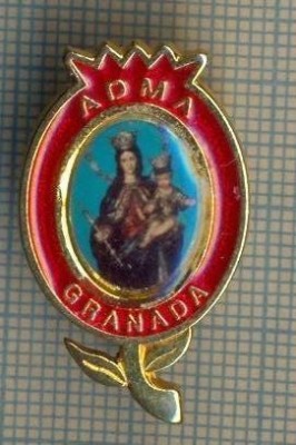 Y 118 INSIGNA -RELIGIOASA - ADMA GRANADA -SPANIA - PENTRU COLECTIONARI foto