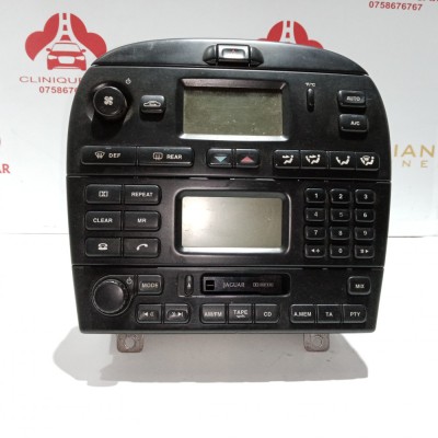 Radio + panou control clima Jaguar X-Type X400 2002 1X43-18K876-AB foto