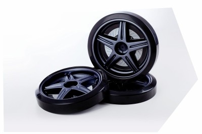 Roti 3D din Plastic pentru Pat masina tineret MyKids foto