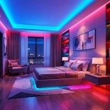Banda LED RGB, 3 m, IP65, 220-240V, 5050 SMD, 30 LED/m, 7, 2 W/m