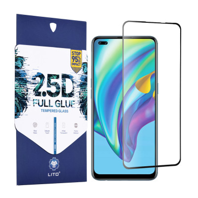 LITO - 2.5D Folie sticla Full - OPPO Reno 4 Lite - Negru foto