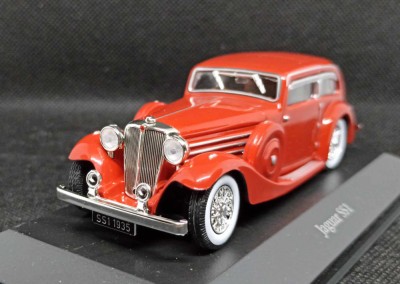 Macheta Jaguar SS1 - Atlas 1/43 foto