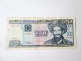 Cuba 20 Pesos 2021,bancnota din imagini la cel mai mic pret,vedeti fotografiile.