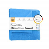 Laveta Microfibre ChemicalWorkz Dual Pile Towel, 350 GSM, 40 x 40cm, Albastru