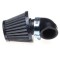 Filtru aer sport conic, d.35mm, cot 90&#039;, culoare carbon Cod Produs: MX_NEW AF03335
