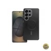 Husa Samsung Galaxy S25 MagSafe Neagra OEM Gentleman Mag, Protectie Socuri, Incarcare Wireless