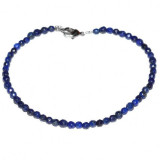 Bratara lapis lazuli fatetat 3mm