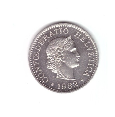 Moneda Elvetia 10 rappen 1982, stare foarte buna, curata foto
