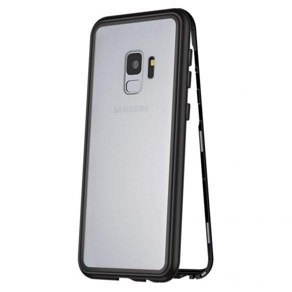 Husa de protectie Magnetic Case 360&deg; pentru Samsung Galaxy S9 Plus, neagra