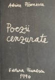 Poezii Cenzurate - Adrian Paunescu - Carte Antichitata, Coperta Uzata