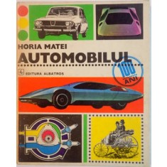 AUTOMOBILUL de HORIA MATEI, ILUSTRATII de N. NOBILESCU, 1977