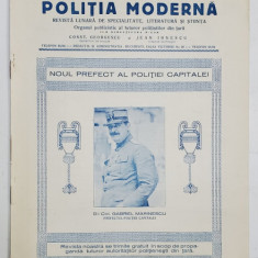 POLITIA MODERNA , REVISTA LUNARA DE SPECIALITATE , LITERATURA SI STIINTA , ANUL V , NR. 53-54, IULIE - AUGUST , 1930