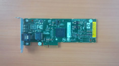 Placa de retea server Gigabit PCi-e 10/100/1000 HP 395861-001 LOW Profile foto