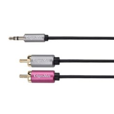 CABLU 3.5-2RCA 1.0M KRUGER&amp;amp;MATZ foto