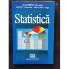 STATISTICA - ISAIC MANIU ALEXANDRU foto