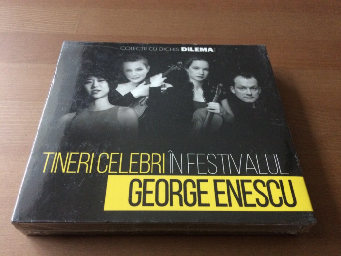 tineri celebri in festivalul george enescu 2015 box set 4cd disc clasica sigilat