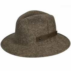 Palarie Bailey of Hollywood Boley Fedora Dark Brown (Masura: L) - Cod 9897651499 foto