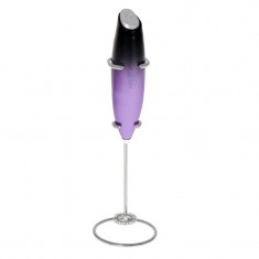 Mixer Adler AD 4499 Stand Frappe, agitator din oțel, 2xAA, violet/negru