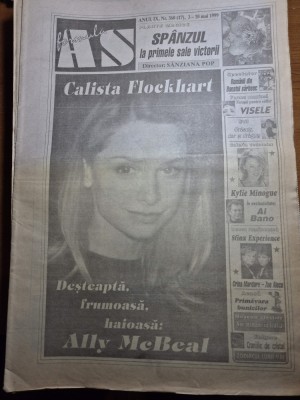 ziarul formula as 3 -10 mai 1999 - ally mcbeal,crina mardare ,zoe alecu foto
