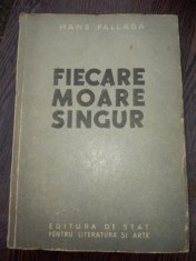 Fiecare moare singur - Hans Fallada foto