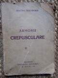 Armonii crepusculare Versuri Agatha Grigorescu