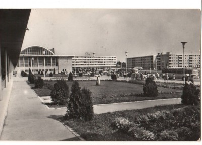 CPIB 15670 CARTE POSTALA - CONSTANTA. VEDERE DIN PIATA GARII, RPR foto