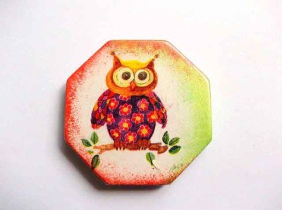 Magnet ipsos bufnita, magnet frigider 32560 foto