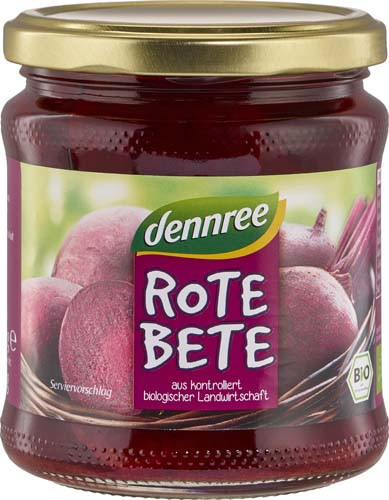 Sfecla Rosie Felii Bio 330gr Dennree