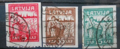 A2 1919 SERIE LETONIA foto