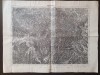 HST PM134 Hartă maghiară Mureșenii B&acirc;rgăului jud Bistrița-Năsăud cca 1940