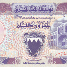 Bancnota Bahrain 20 Dinari (1993) - P16x UNC ( emisiune neautorizata )
