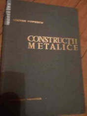 Constructii Metalice - Victor Popescu ,528426 foto