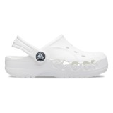 Saboți Crocs Baya Kids Clog Alb - White