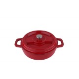 Cratita Zilan ZLN0958, Din fier turnat sub presiune puternica, 2.1L, Diametru 24 cm, Inaltime 7 cm, Compatibila cuptor si masina de spalat vase, 7 str