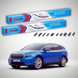 Cumpara ieftin Ștergătoare Skoda Enyaq iV 50 2020-prezent | Set Față Flat Universal &ndash; TeamCar&reg;