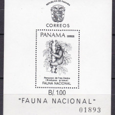 Panama 1984 fauna maimute MI bl.121 MNH