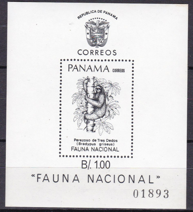 Panama 1984 fauna MI bl.121 MNH
